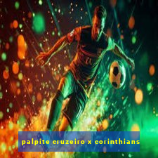 palpite cruzeiro x corinthians